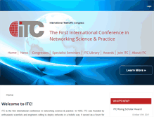 Tablet Screenshot of itc-conference.org